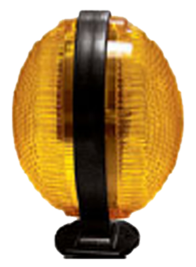 Blinklampe oval